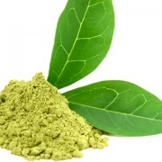 Green  powder matcha tea